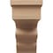 Ekena Millwork 10"W x 30"D x 20"H Classic Highland Rough Cedar Woodgrain TimberThane Corbel, Primed Tan CORUR10X30X20HLDRCPR - alternate 2